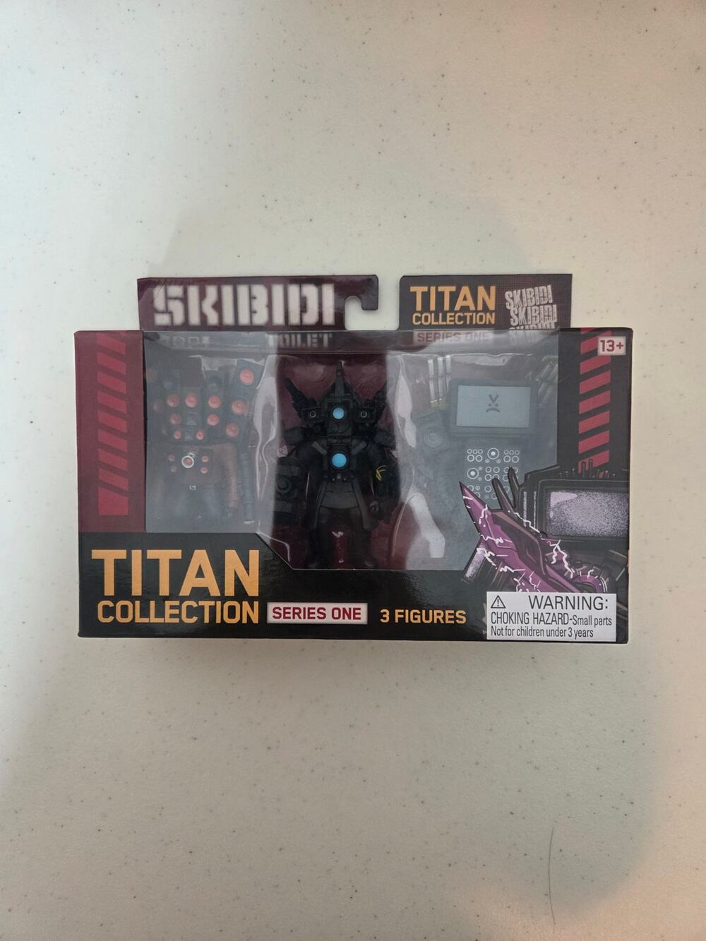 Bonkers Skibidi Toilet Titan Collection Series One Action Figure Set For Age 13+